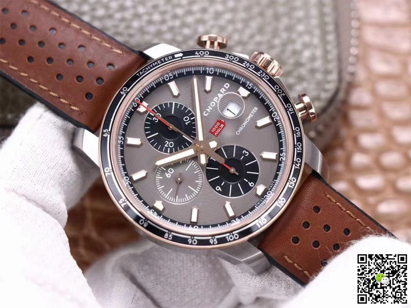 Chopard Classic Racing Mille Miglia GTS Chronograph 168571-6002 V7 Factory Gray Dial