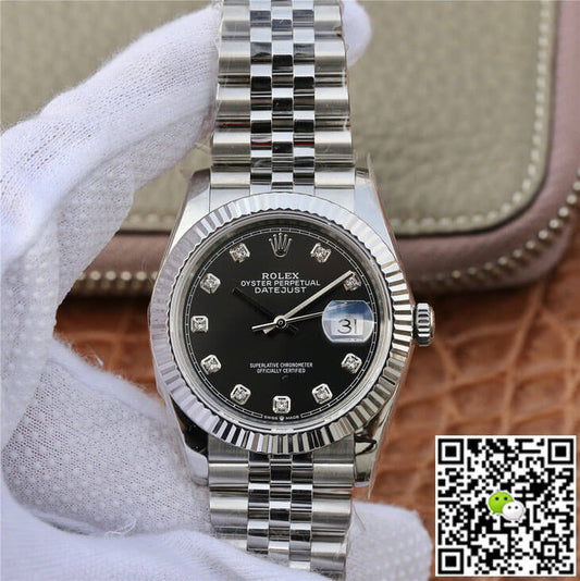 Rolex Datejust M126234-0027 GM Factory Black Diamond-se Dial