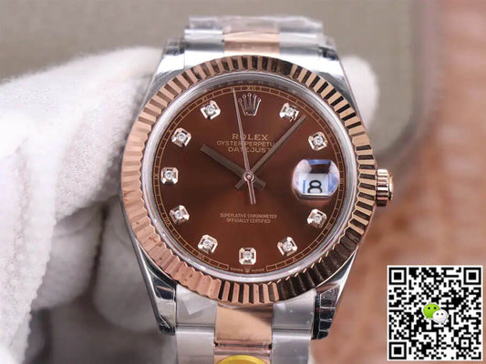 Rolex Datejust M126331-0003 41MM TW Factory Chocolate Dial