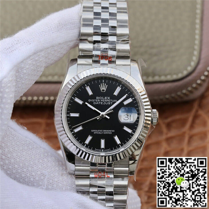 Rolex Datejust M126234-0015 GM Factory Black Dial