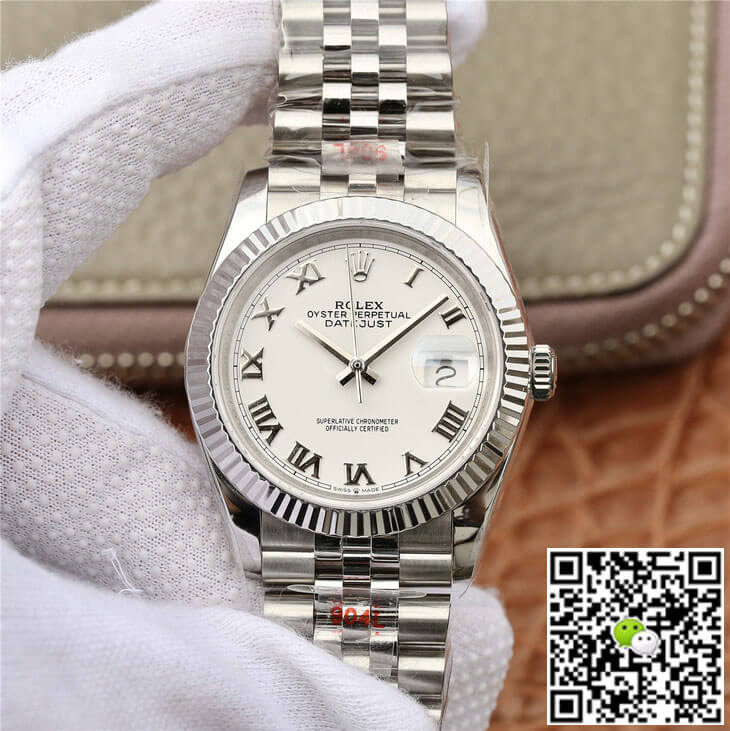 Rolex Datejust M126234-0025 GM Factory White Dial