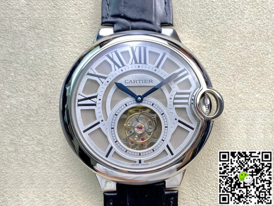 Cartier Ballon Bleu Tourbillon W6920021 BBR Factory Stainless Steel Case