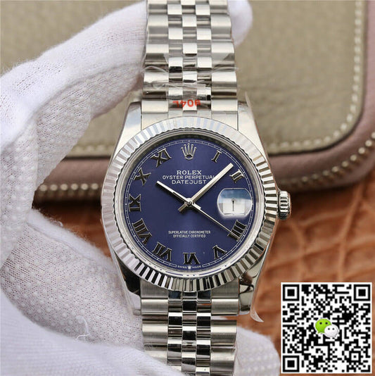 Rolex Datejust 36MM GM Factory Blue Dial