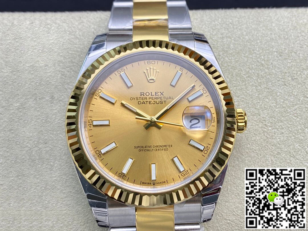 Rolex Datejust M126333-0009 EW Factory Yellow Gold
