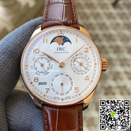 IWC Portuguese Perpetual Calendar IW503302 APS Factory Red Gold