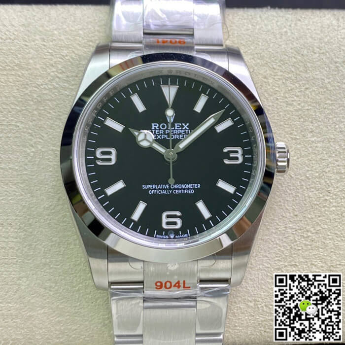 Rolex Explorer M124270-0001 36MM EW Factory Black Dial