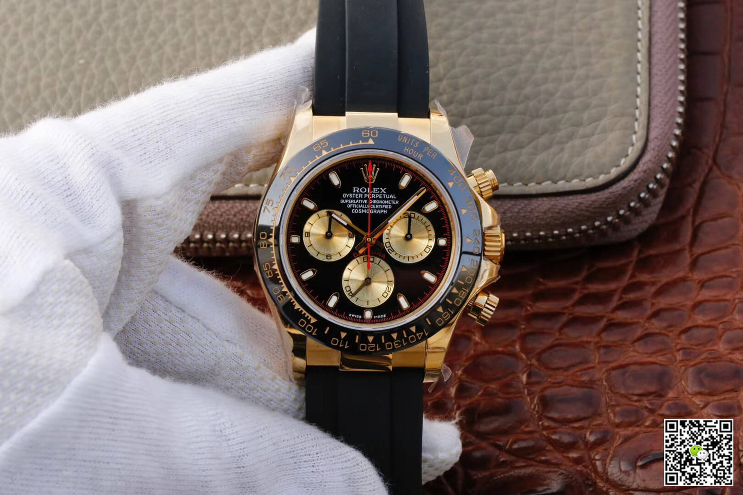 Rolex Daytona Cosmograph M116518ln-0047 JH Factory Black Dial