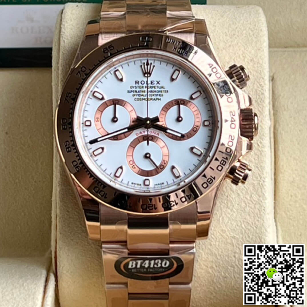 Rolex Daytona M116505-0010 BT Factory White Dial