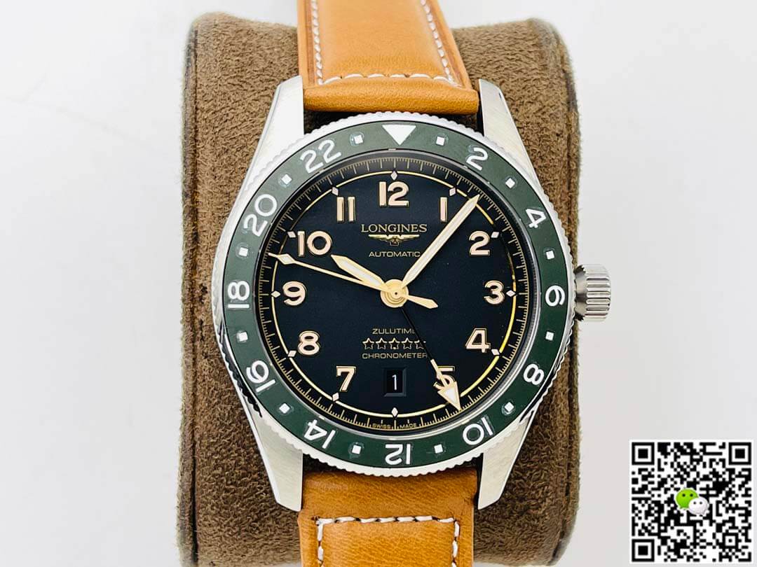 Longines Spirit ZuIu Time L3.812.4.63.2 LG Factory Leather Strap