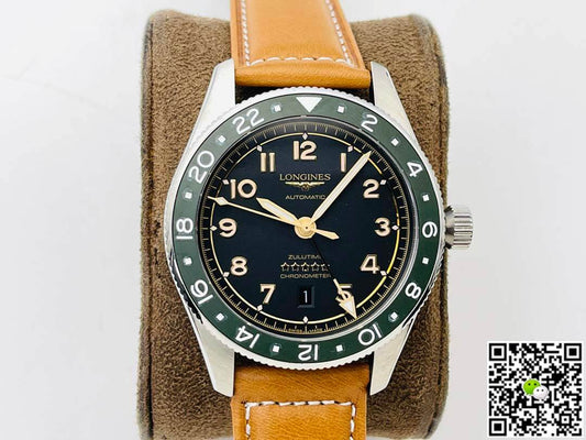 Longines Spirit ZuIu Time L3.812.4.63.2 LG Factory Leather Strap