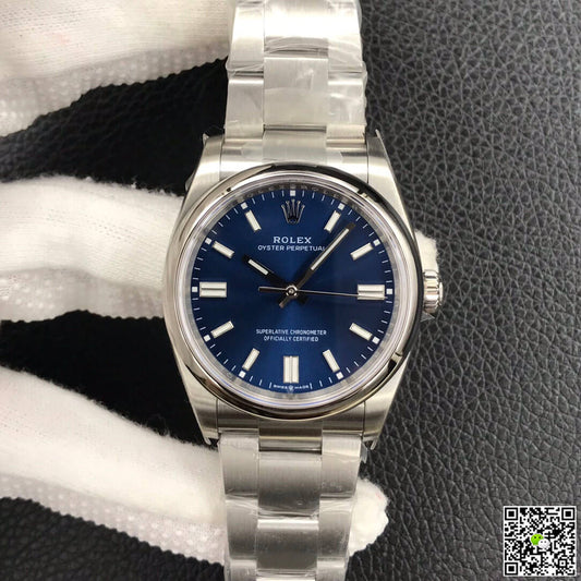 Rolex Oyster Perpetual M126000-0003 36MM EW Factory Blue Dial