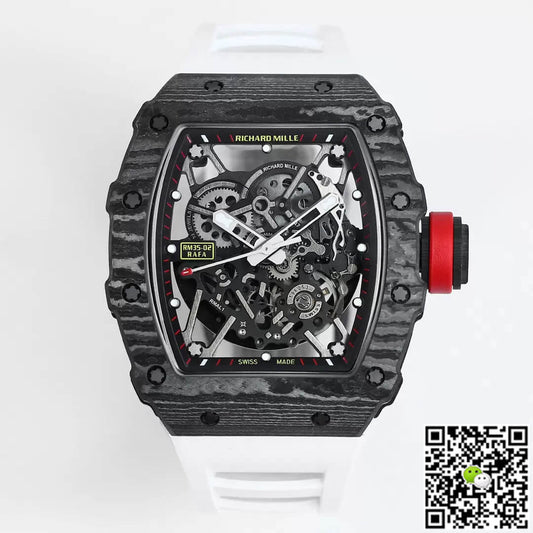 Richard Mille RM35-02 BBR Factory Carbon Fiber Skeleton Dial