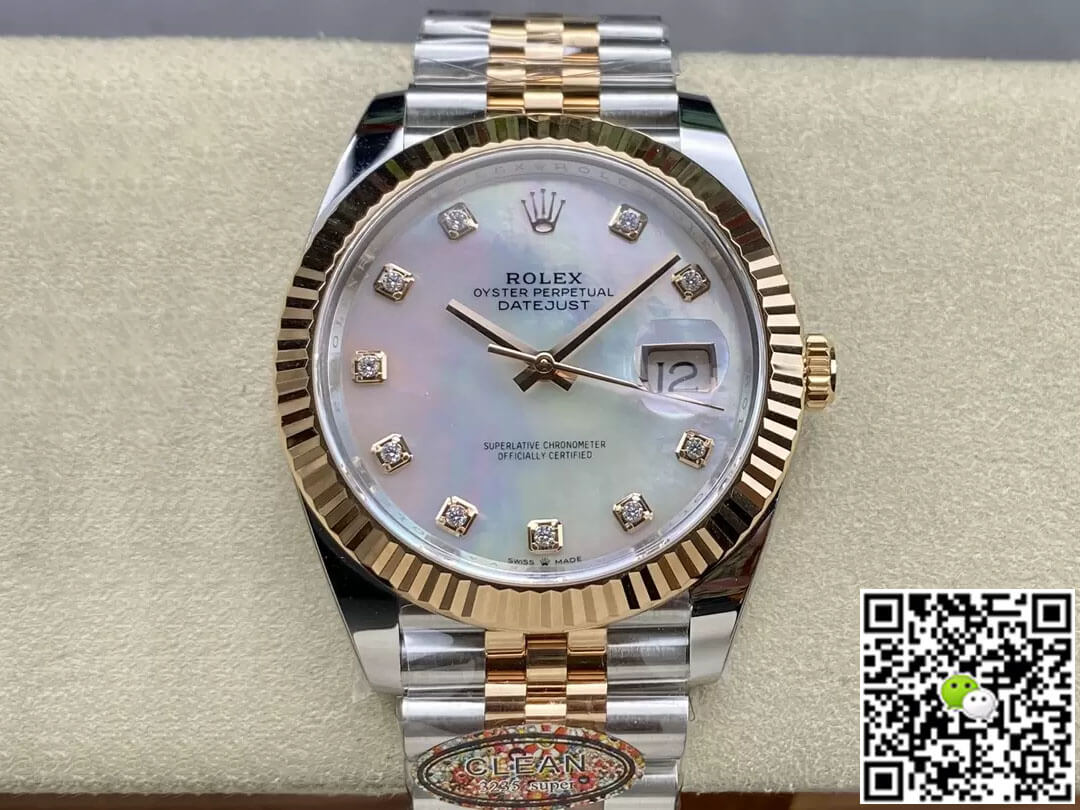 Rolex Datejust 41MM M126331-0014 Clean Factory Mother-Of-Pearl Dial
