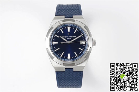 Vacheron Constantin Overseas 4500V PPF Factory Blue Rubber Strap