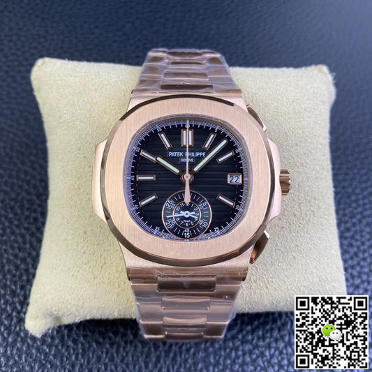Patek Philippe Nautilus 5980/1R-001 3K Factory V2 Rose Gold