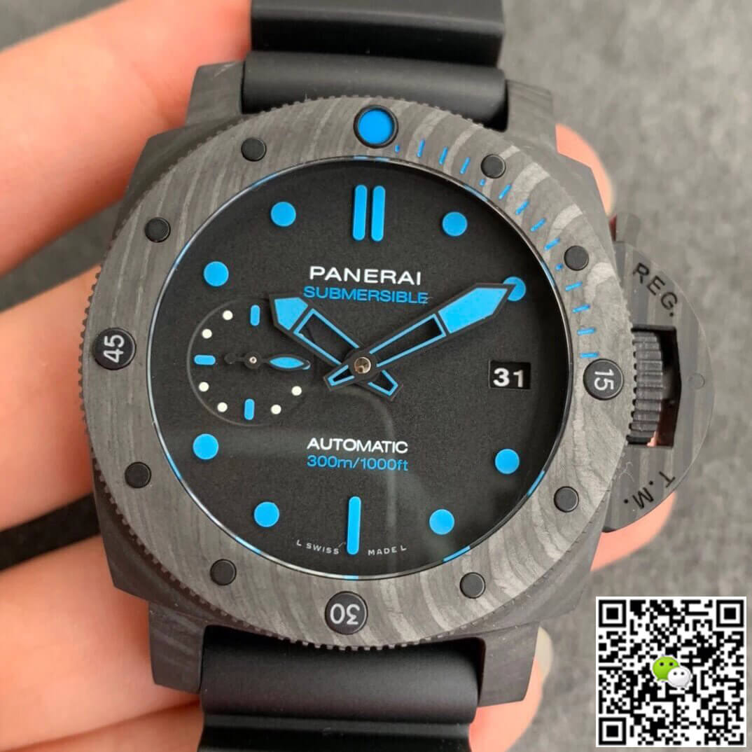 Panerai Submersible PAM00960 VS Factory Carbon Fiber Case