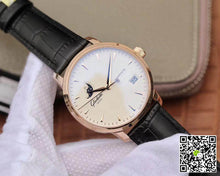 Glashutte Original Senator 1-36-04-04-02-01 Moonphase 18K Rose Gold White Dial