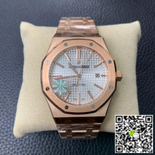 Audemars Piguet Royal Oak 15450 Rose Gold JF Factory V5 Silver Dial