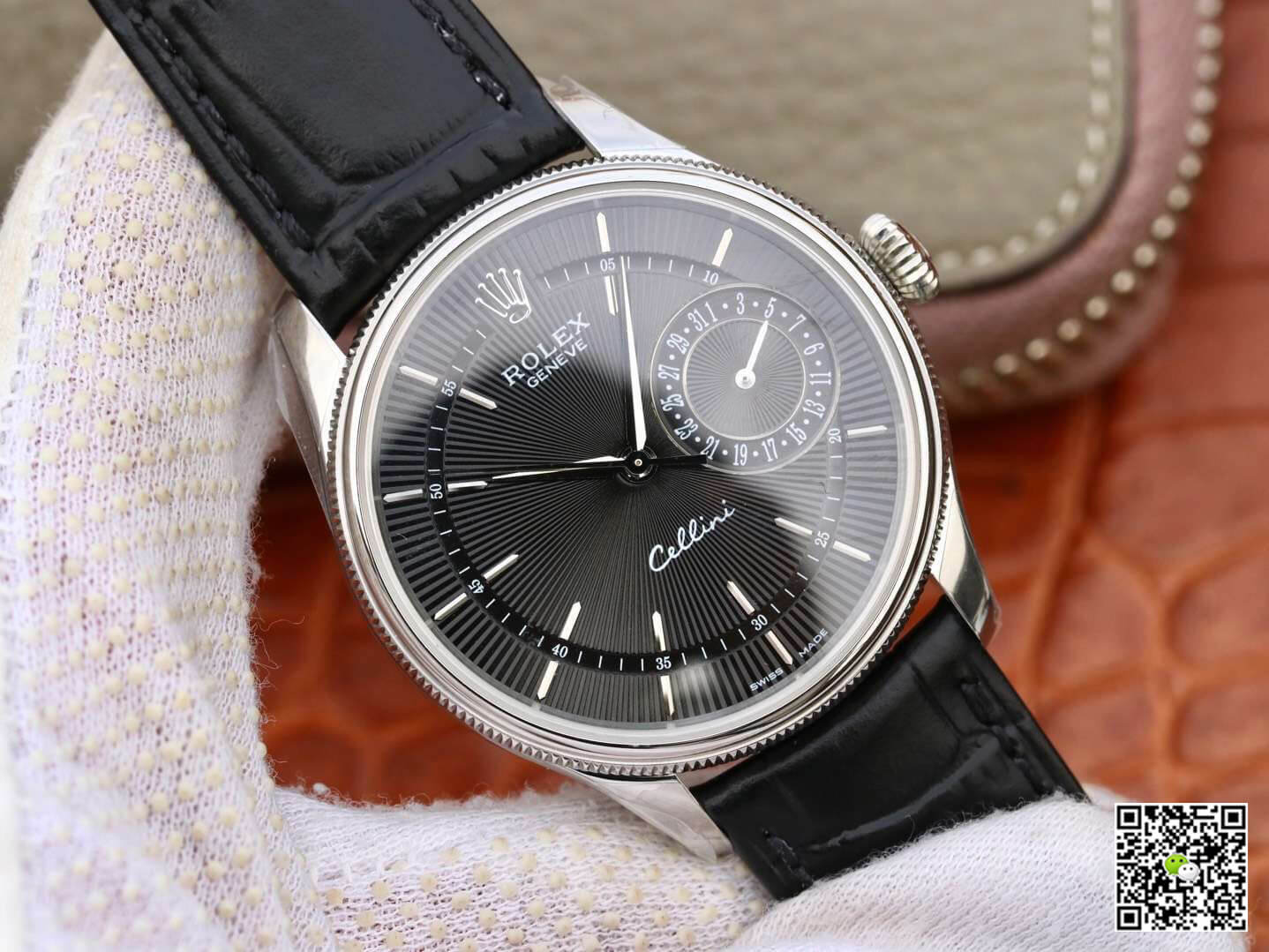 Rolex Celini Date 50519 MKS Factory Black Dial