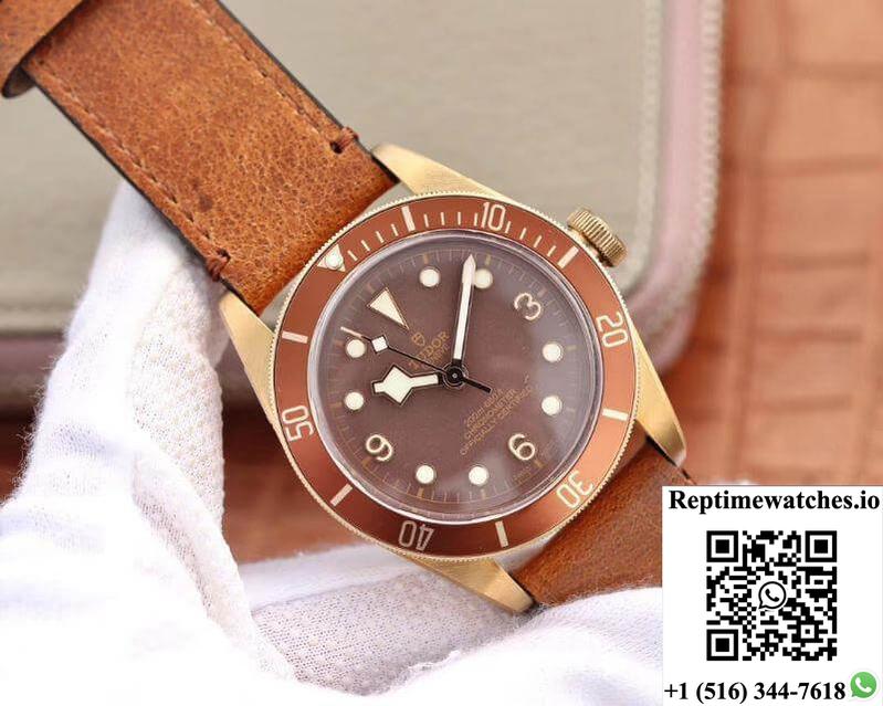 Tudor Heritage Black Bay Bronze 79250B Xf Factory Brown Dial-Rep Time Watches