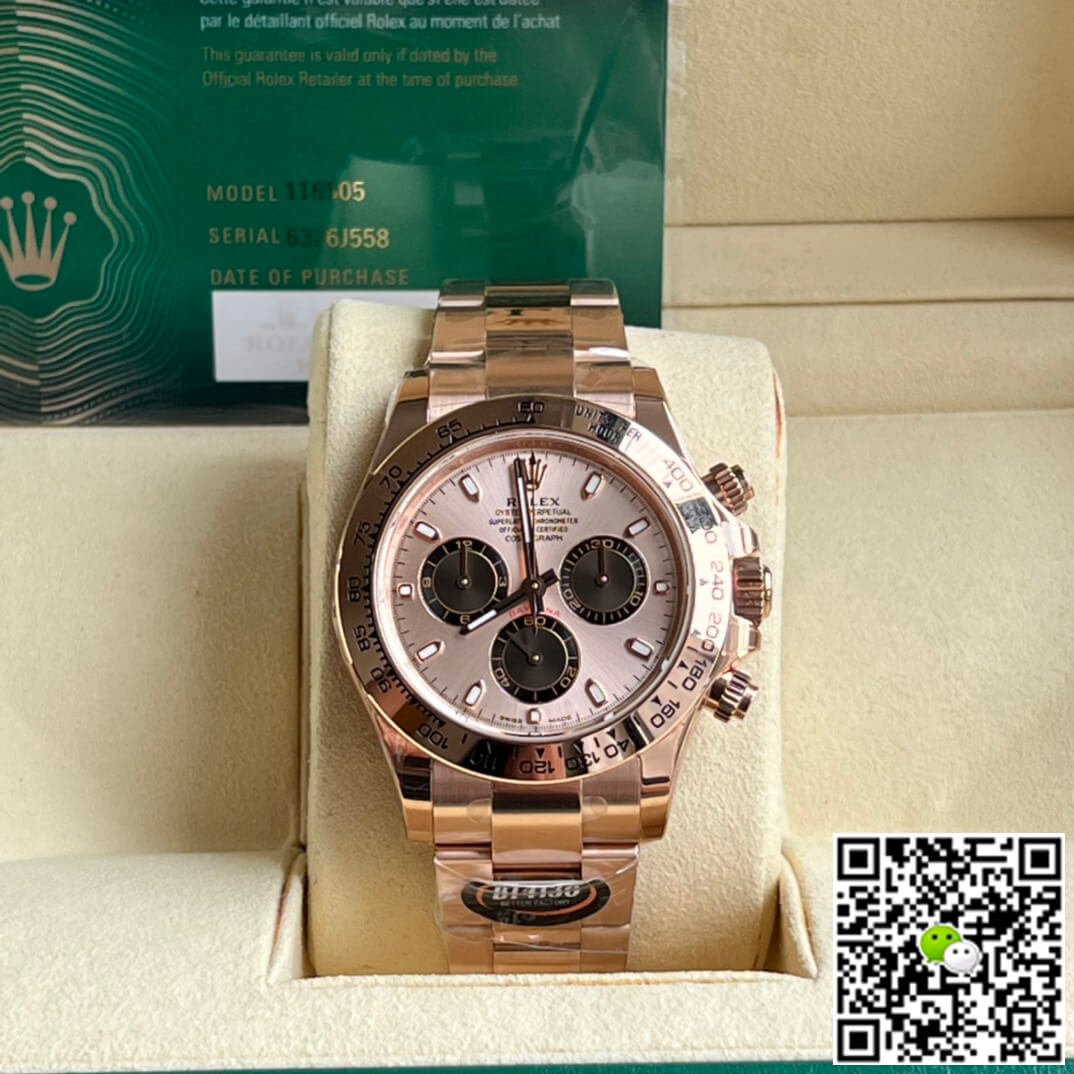 Rolex Daytona M116505-0016 BT Factory Gold Dial