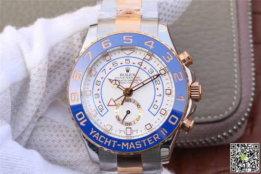 Rolex Yacht-Master M116681-0002 JF Factory White Dial