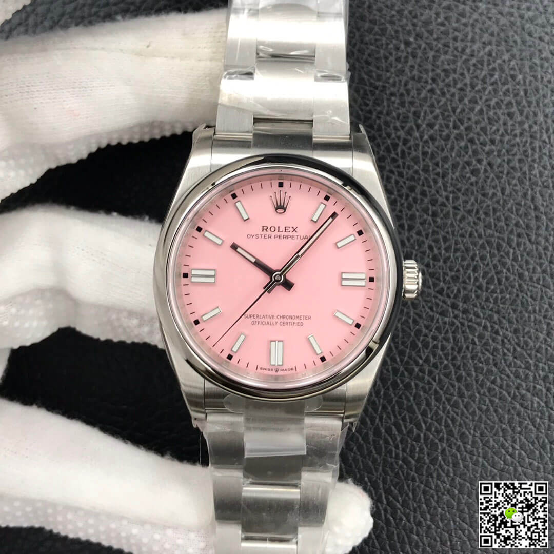 Rolex Oyster Perpetual M126000-0008 36MM EW Factory Candy Pink Dial