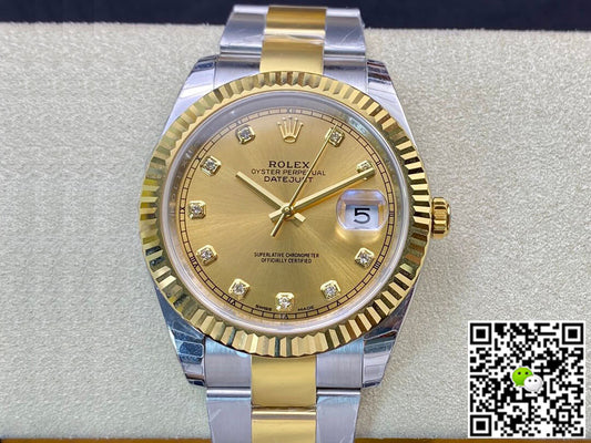 Rolex Datejust M126333-0011 EW Factory Yellow Gold