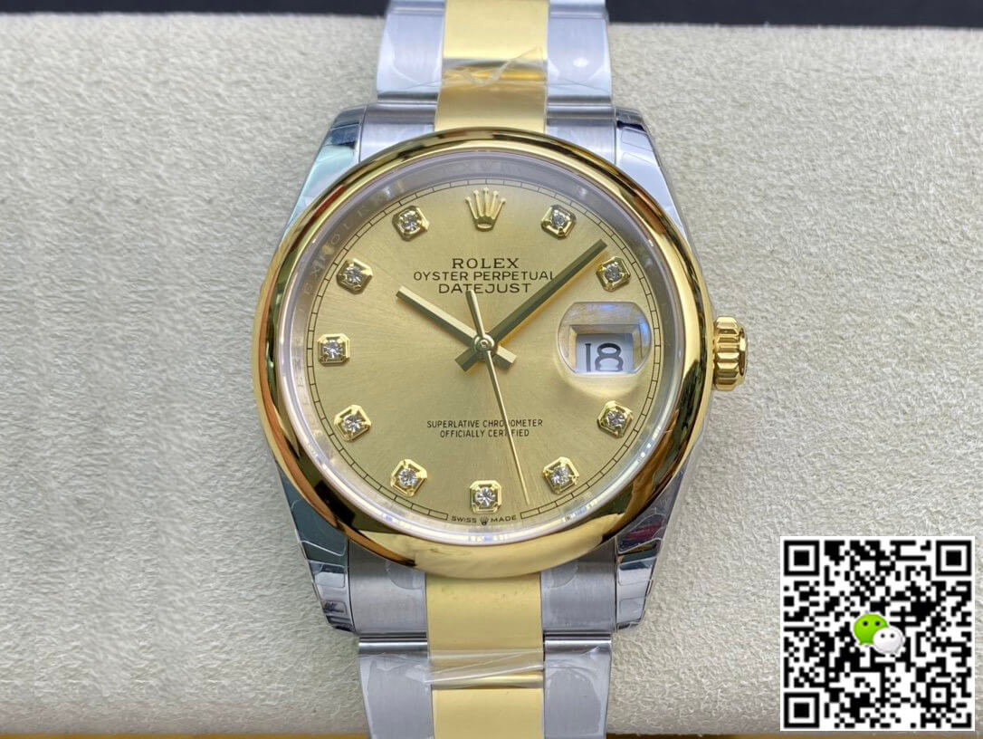 Rolex Datejust M126203-0018 EW Factory Diamond-set Dial