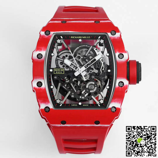 Richard Mille RM35-02 BBR Factory Red Carbon Fiber Case