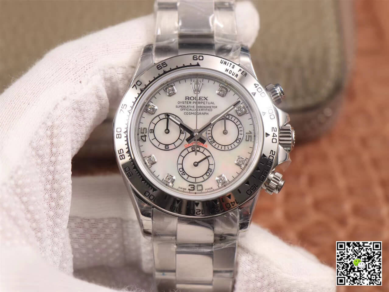 Rolex Daytona Cosmograph 116520-78590 JH Factory Diamond Dial