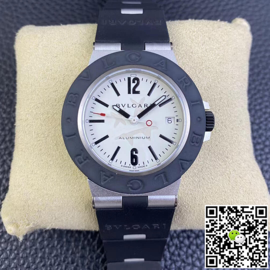 Bvlgari Aluminium Steve Aoki 103539 BV Factory White Dial