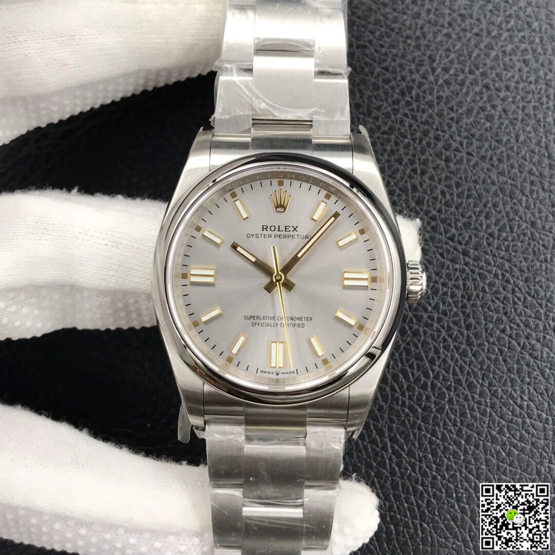 Rolex Oyster Perpetual M126000-0001 36MM EW Factory Silver Dial