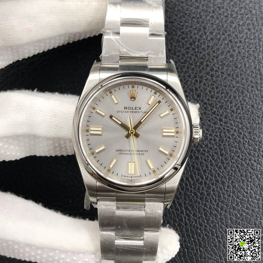 Rolex Oyster Perpetual M126000-0001 36MM EW Factory Silver Dial