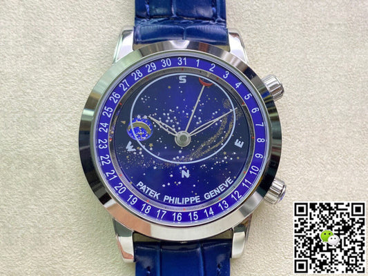 Patek Philippe Grand Complications 6102P-001 AI Factory Sky Moon Blue Dial