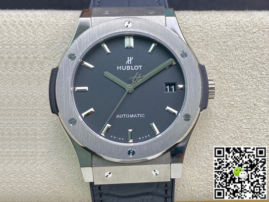Hublot Classic Fusion 511.NX.1171.LR 42MM WWF Factory Black Strap