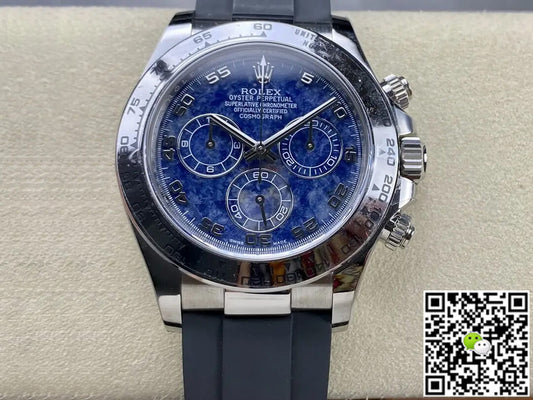 Rolex Cosmograph Daytona Clean Factory Sodalite Blue Dial