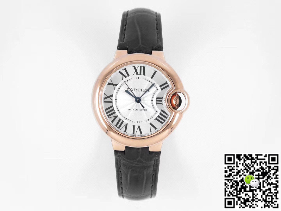 Ballon Bleu De Cartier 33MM W6920069 AF Factory Rose Gold