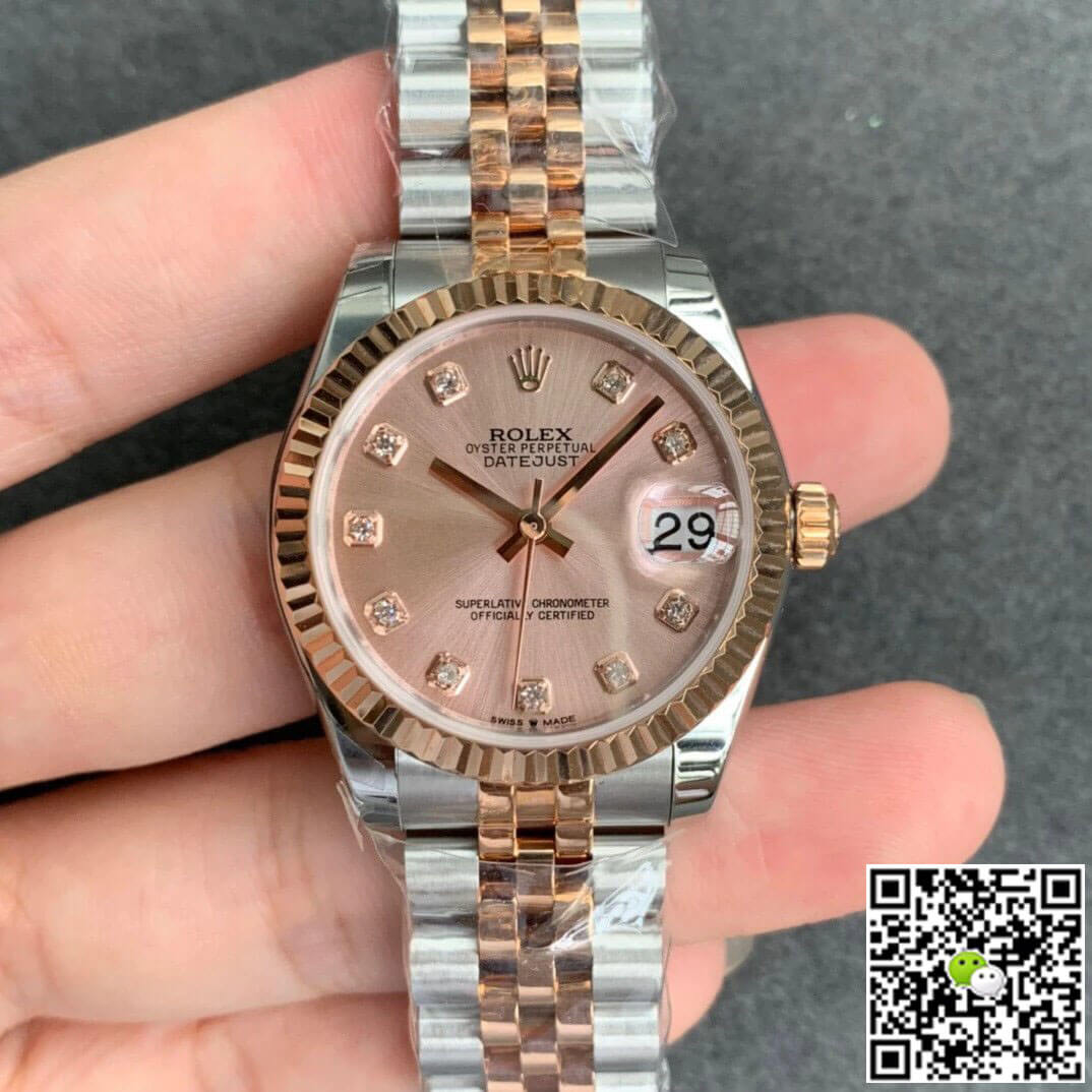 Rolex Datejust M278271-0024 GS Factory Rose Gold