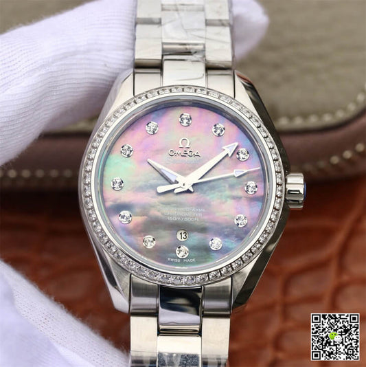 Omega Seamaster 231.15.34.20.57.001 Aqua Terra 150M 3S Factory Mother-Of-Pearl Dial