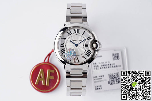 Ballon Bleu De Cartier Quartz 33MM W6920084 AF Factory Stainless Steel