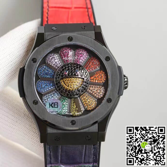 Hublot Classic Fusion Takashi Murakami 507.CX.9000.RX.TAK21 Sunflower Colored Dial