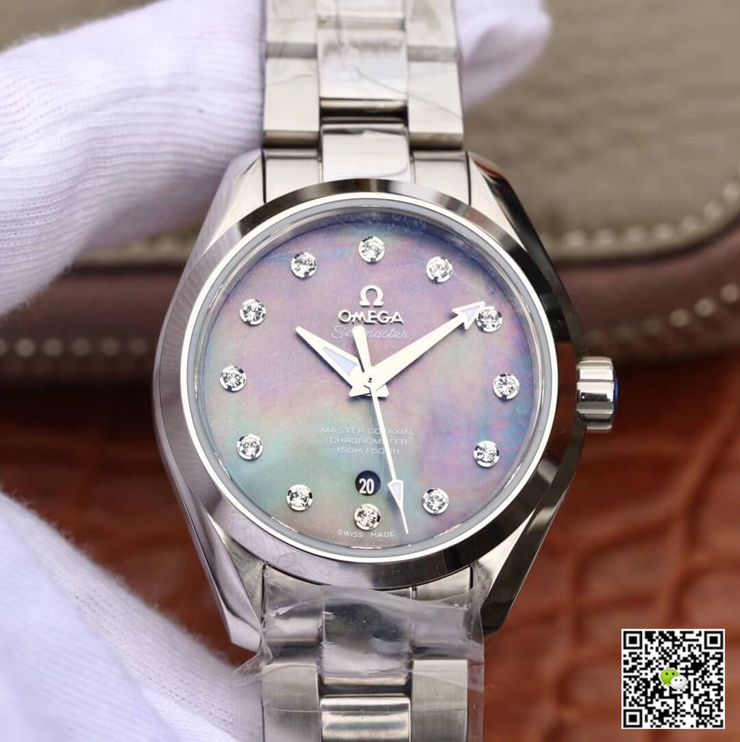 Omega Seamaster 231.10.34.20.57.001 Aqua Terra 150M 3S Factory Mother-Of-Pearl Dial