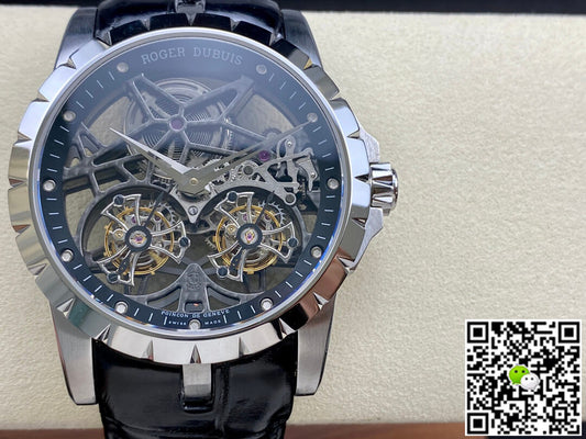 Roger Dubuis Excalibur RDDBEX0396 YS Factory Double Tourbillon Dial