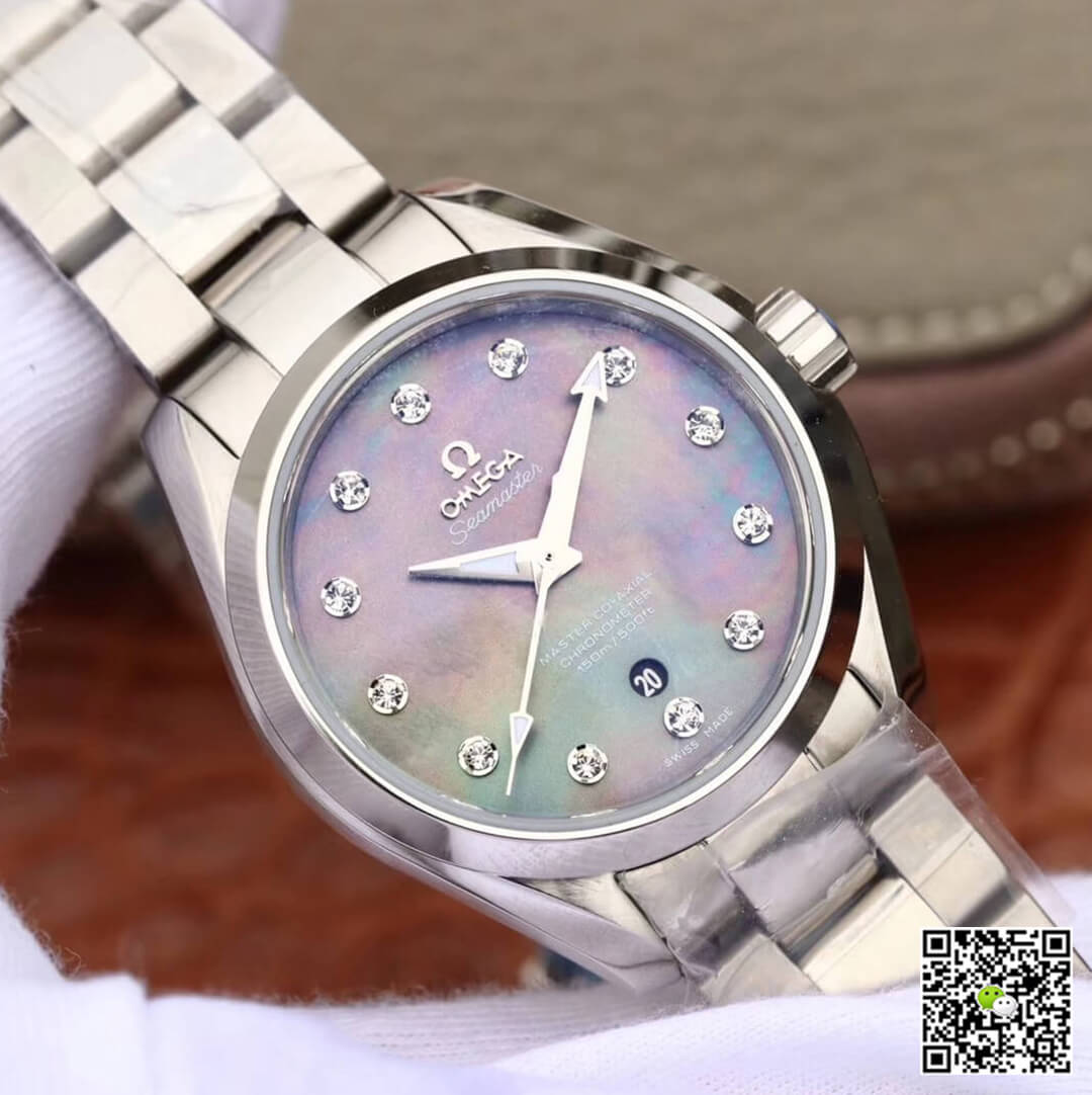 Omega Seamaster 231.10.34.20.57.001 Aqua Terra 150M 3S Factory Mother-Of-Pearl Dial