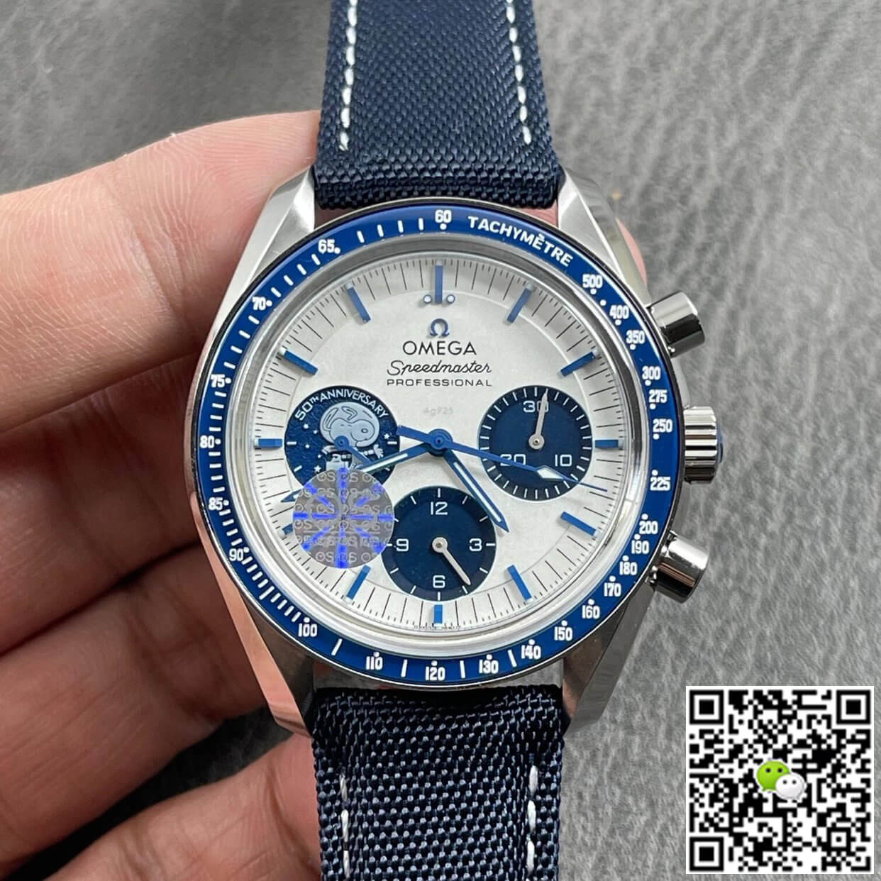 Omega Speedmaster 310.32.42.50.02.001 OS Factory Blue Ceramic Bezel