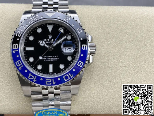 Rolex GMT Master II M126710BLNR-0002 Clean Factory V3 Black Dial