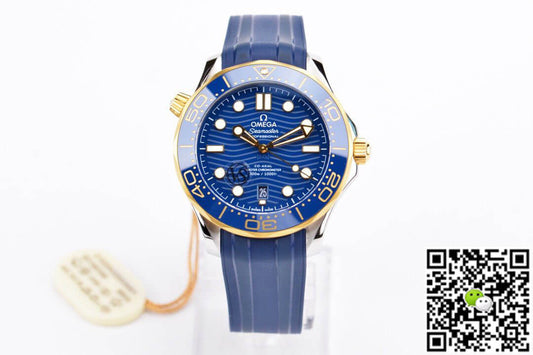 Omega Seamaster Diver 300M 210.22.42.20.03.001 VS Factory Rubber Strap