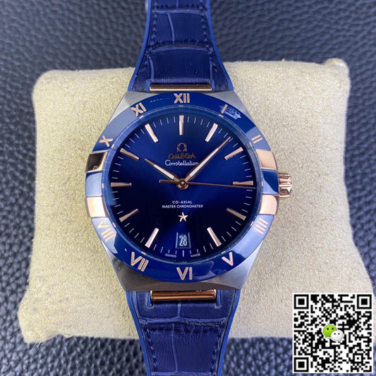 SBF Omega Constellation 131.23.41.21.03.001 VS Factory Blue Dial