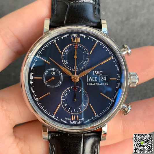 IWC Portofino IW391036 ZF Factory Stainless Steel Blue Dial